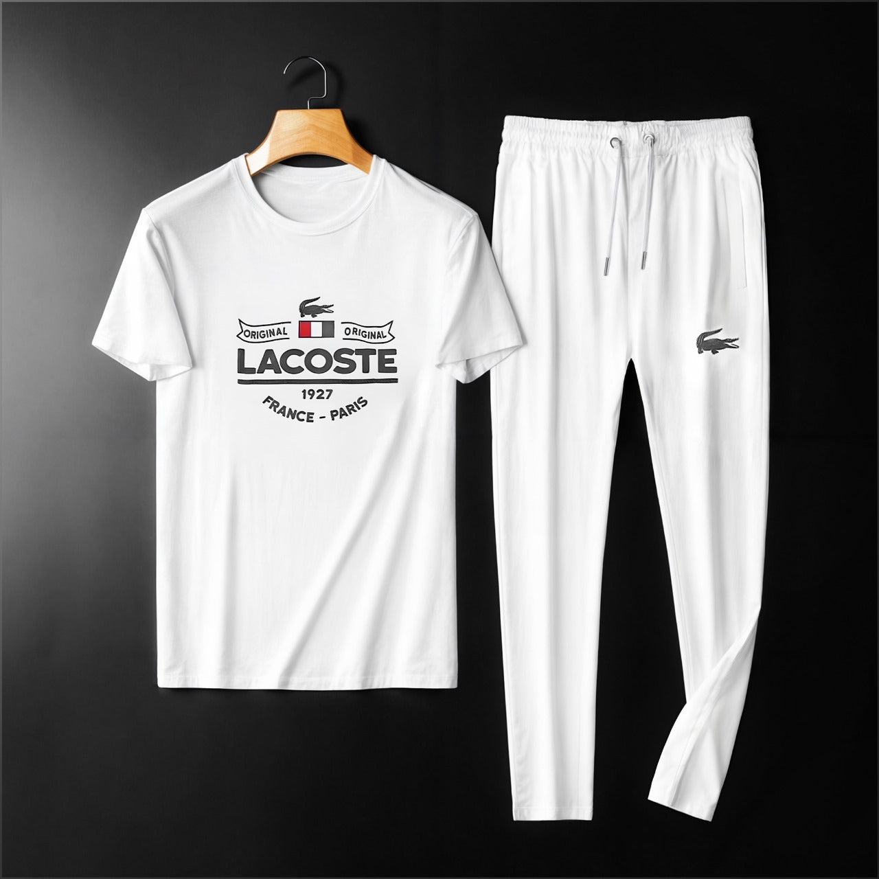 Men's Luxury Selling White Co-Ord Set
